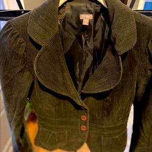 Vintage corduroy fitted jacket